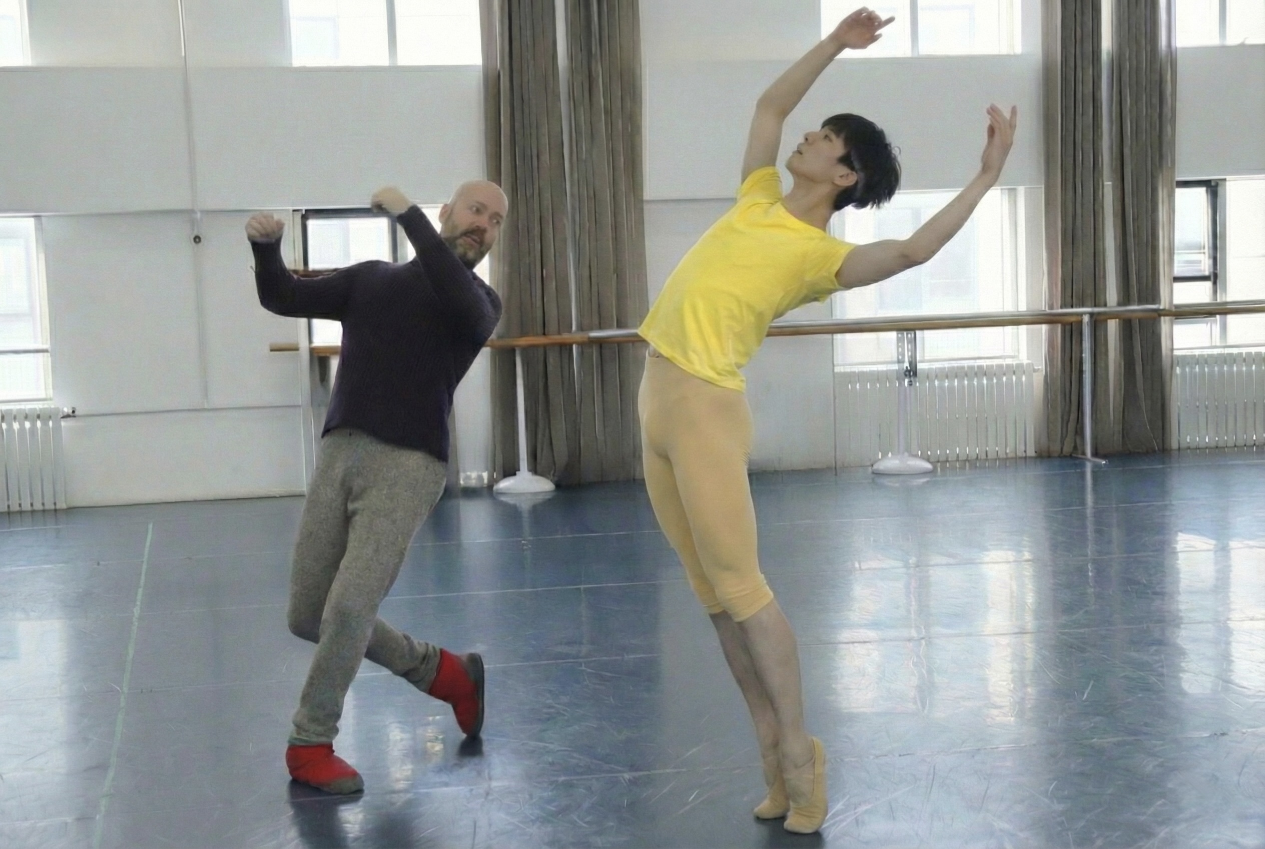 Peter Quanz rehearsal photo